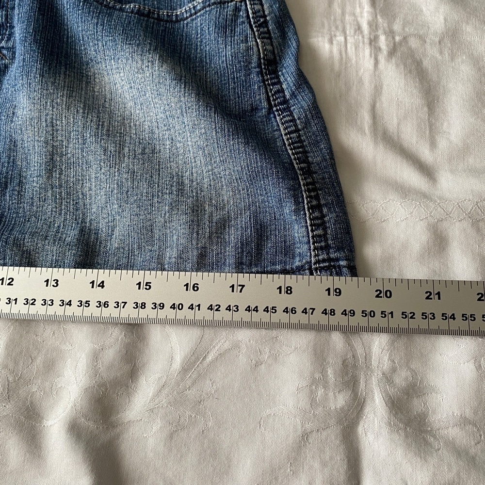 DEI Women's Denim Mini Jean‎ Skirt Size 5/6 - Picture 11 of 12